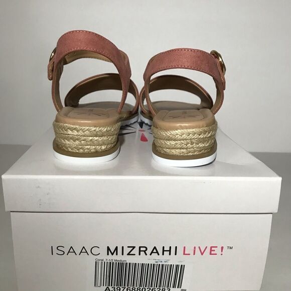 Isaac Mizrahi Live! Cassidy Wedge Sandal - Picture 6 of 7